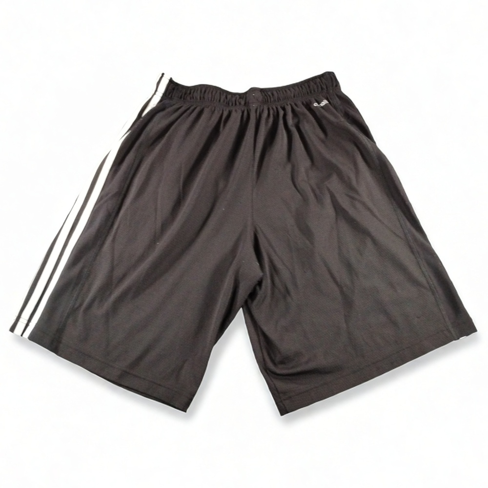 Adidas 3-Stripes Climalite Athletic Shorts Mens Medium Training Gym Activewear